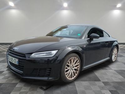 an image of a black audi car in a showroom