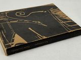 a black book with a picture of a man on it