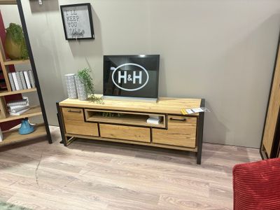 Buffet long - meuble de télévision H&H modèle BRASILIA en pl… - Photo 1