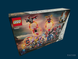 a box of legos with a picture of the avengers