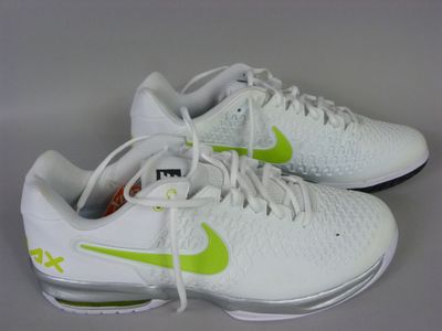 nike air max white / volt green mens size 10 5
