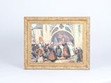 a picture of a picture of a painting on the wall