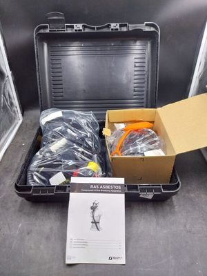 a box of items in the back of a truck