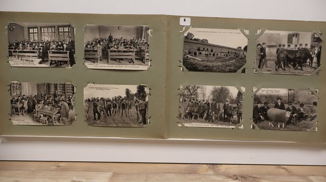 Ahun : École d’Agriculture Defumade. Cartes provenant du découpag...