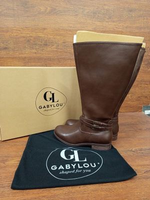 1 Paire de bottes mollets larges 3XL de la marque GABYLOU - …