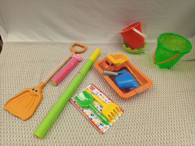 a lot of toys that are on the floor