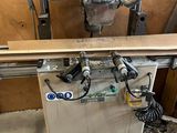 a machine that is sitting in the corner of a room