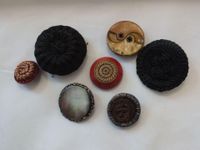 Un lot de boutons fantaisie, à l'imitation de nacre pour cer… (photo 5)