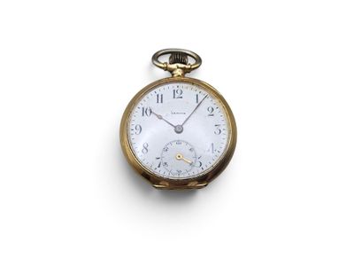 pocket watch on a white surface with a white background