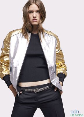 Expédition obligatoire - Veste Femme THE KOOPLES, silver et …