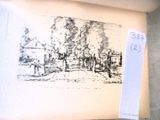 a picture of a book with a drawing on it
