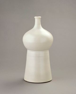 Olivier ROY (1942-2014) Pied de lampe en céramique émaillée …