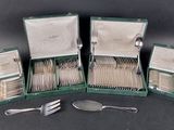 a box of silverware that is sitting on a table
