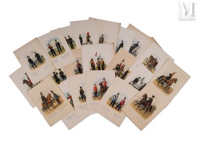 beaucoup de cartes sur lesquelles figurent des photos de personnes