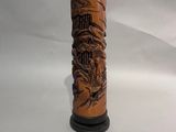 an image of a vase that has a dragon on it