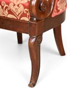 BERGERES (paire de) en acajou Epoque Restauration (photo 3)