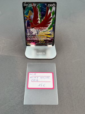 Pokemon : HO-OH V, 187/195 Eb12 - Bon Etat