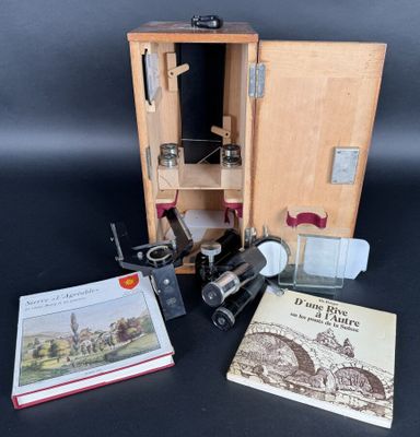 Microscope ou binoculaire LEITZ WIZARD incomplet, pour pièce…