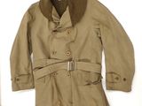 trench coat with fur collar and belt