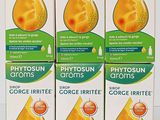four boxes of phytsun gorgotiste with orange juice