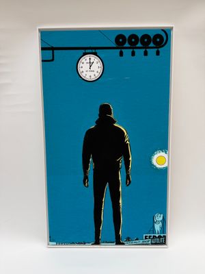 Michel Vaillant ART STRIP - "Le fantôme des 24 heures", tira…