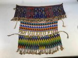 a picture of a colorful piece of cloth with fringes