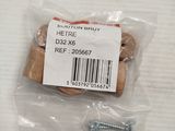 a package of screws and screws in a plastic bag