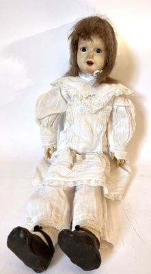 ancienne vintage poupée porcelaine Jules Verlingue La petite