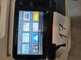 a cell phone that is sitting in a box