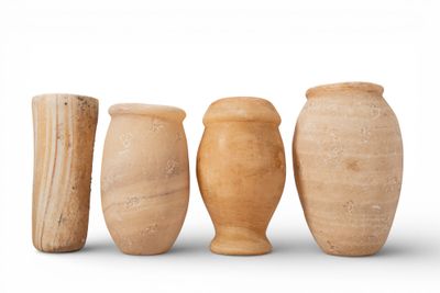 Collection DE Jarres ÉGyptiennes EN AlbÂTre