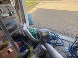 a lot of wires and other things on the table