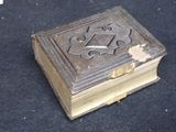 a small box that has been left on the floor