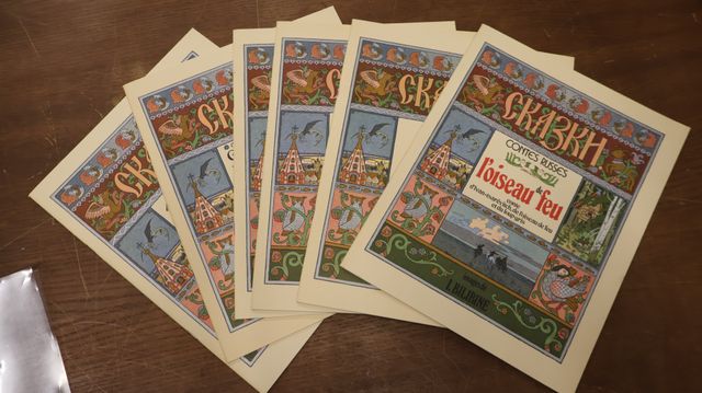 Contes russes, images de I. Bilibine, ED ; Farandole,6 volumes
