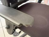 a chair that has a seat that has a hole in it