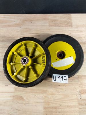 2 Roues avant pour tondeuse Wolf (42276)