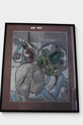 a picture of a picture of a painting on the wall