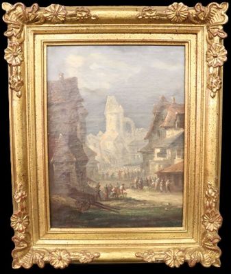 ECOLE FRANCAISE DU XIXEME SIECLE, dans le goût de Jules NOEL… - Photo 1