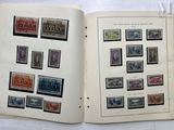 a book with a lot of stamps on it