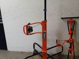 a machine that is sitting in a garage