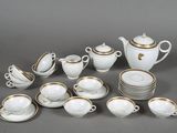 an image of a group of porcelain dishes and cups and saucers