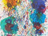 La couverture du livre, intitulé « Foundation Magnet », présente des éclaboussures de peinture colorées sur un fond blanc.