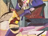 an image of a painting of a woman playing a guitar