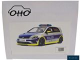 a box with a picture of a police car on it