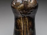 an image of a ceramic sculpture of a head
