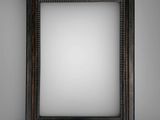 a close up of a picture frame on a wall with a white background
