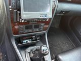 a car dashboard with a dvd player in it