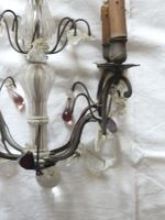LUSTRE CAGE à quatre bras de lumière en fer laqué noir et pa… (photo 2)