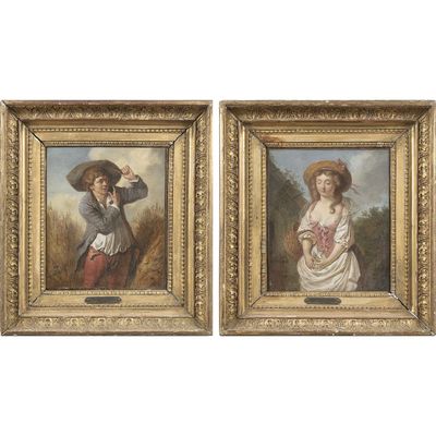 PIERRE ALEXANDRE WILLE (Paris, 1748-1821)