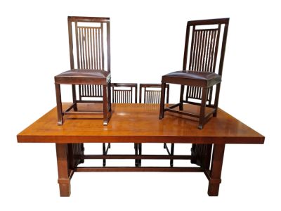 Frank Lloyd WRIGHT (1867-1959) désigner & Cassina éditeur « …