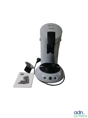 a coffee maker that is sitting on a table